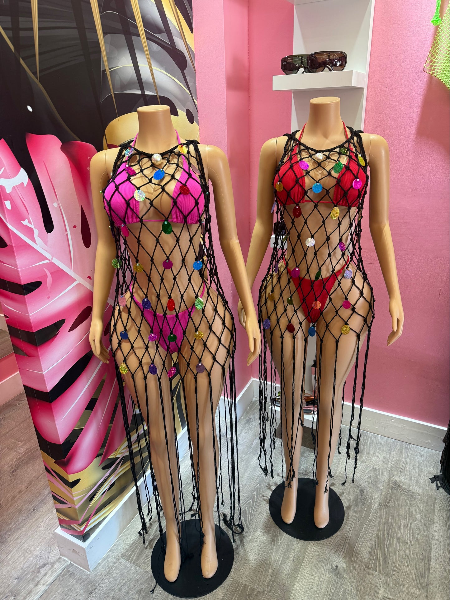 Crochet Cover Up Dress